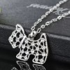 Crystal Dog Necklace