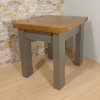 Grey Solid Wood Small Table