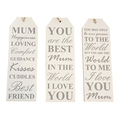 Set of 3 Mum Keepsakes